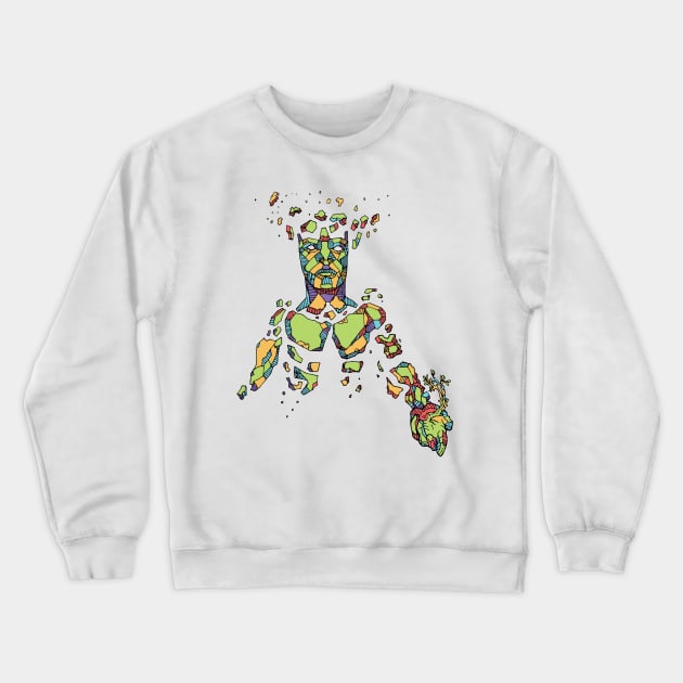 Ashes to ashes, dust to dust - psychedelic Crewneck Sweatshirt by thegunnarman